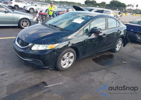 2015 Honda Civic Lx from USA, damaged, VIN 2HGFB2F50FH549965